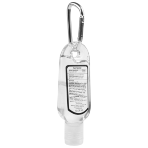 Hand Sanitizer Antibacterial Gel in Flip-Top Bottle with Carabiner