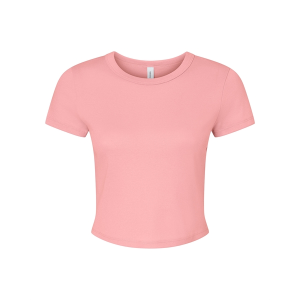 Bella + Canvas Ladies' Micro Ribbed Baby T-Shirt